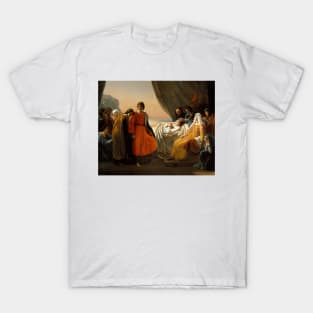 The Death of Saint Louis by Ary Scheffer T-Shirt